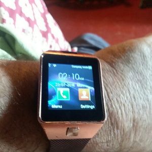 Rose Gold Smart Watch